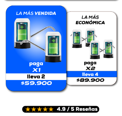 Dispensador De Agua Electrico ll AquaPop X2